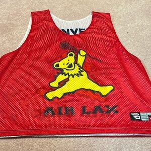 Game Gear Grateful Dead Dancing Bear Air Lax Denver Lacrosse Jersey Adult XL